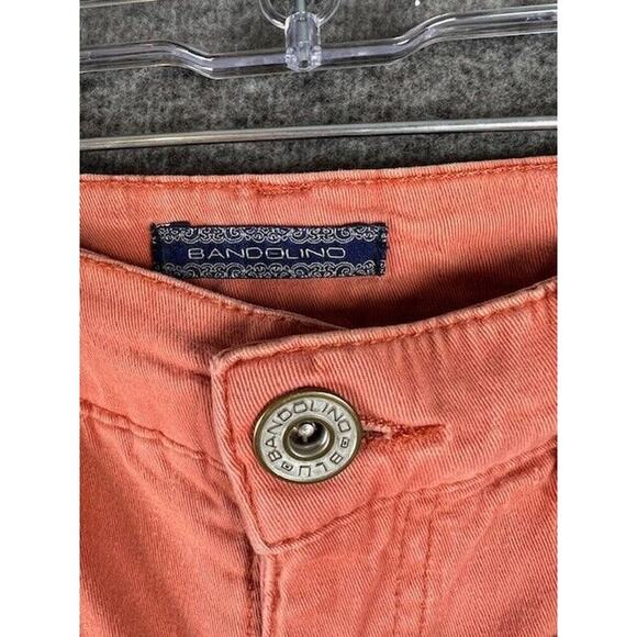 Bandolino Jeans Womens Size 10 Straight Stretch Peach Colored - Picture 3 of 6
